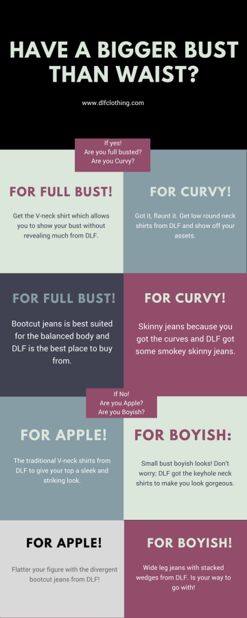 Have a bigger bust than&nbsp;waist?